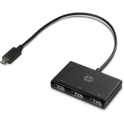 HP USB-C to 3 x USB-A Hub - Z6A00AA
