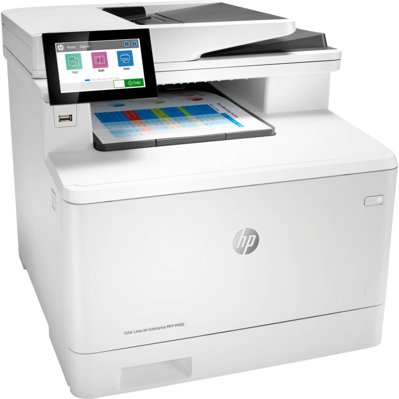 HP Laser M480F Colour Mfp. Print - Copy - Scan - Fax. 27Ppm - Duplex - Network. 1YR