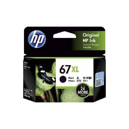 HP 67Xl Black Ink Cartridge