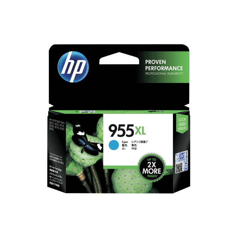 HP 955Xl Cyan Ink Catridge