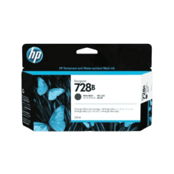 HP 728B 130Ml Matte Black DesignJet Ink - T730 / T830