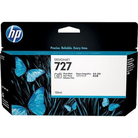 HP 727B 130Ml Photo Black DesignJet Ink - T920 / T930 / T1500 / T1530 / T2500 / T2530