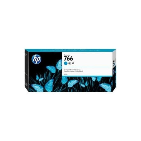 HP 766 300Ml Cyan DesignJet Ink Cartridge - Xl 3600