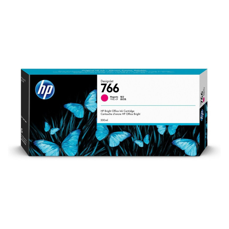 HP 766 300Ml Magenta DesignJet Ink Cartridge - Xl 3600