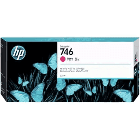 HP 746B 300Ml Magenta DesignJet Ink - Z6 / Z9