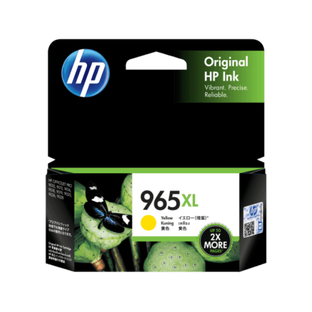 HP 965Xl Yellow Ink Cartridge High Yield 1.6K Pages