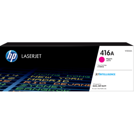 HP 416A Magenta Toner - Approx2.4K Pages - M454 - M479 - M455 - M480 Models