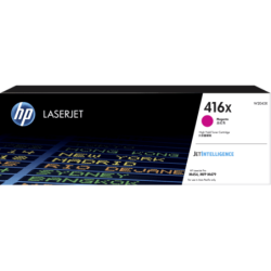 HP 416X Magenta Toner - High Yield - Approx 6K Pages. M454 - M479 - M455 - M480 Models