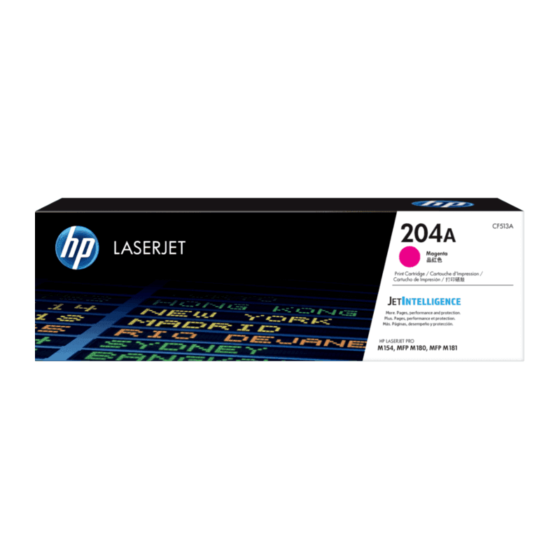 HP 204A Magenta Toner - Approx 900 Pages - For M154 - M180 - M181 Printers
