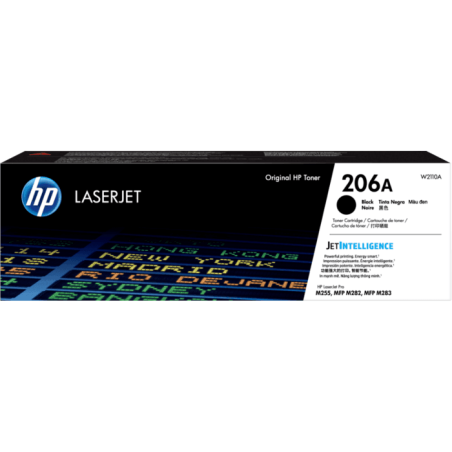 HP 206A Black Toner - Approx 1.35K Pages - For M283 - M255 Printers