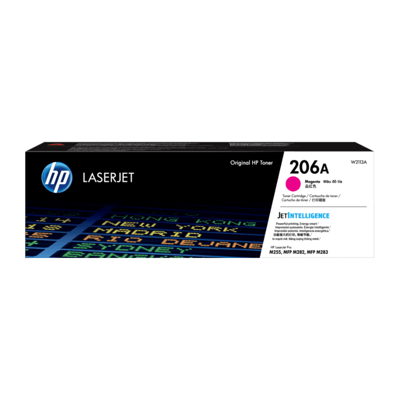 HP 206A Magenta Toner - Approx 1.25K Pages - For M283 - M255 Printers