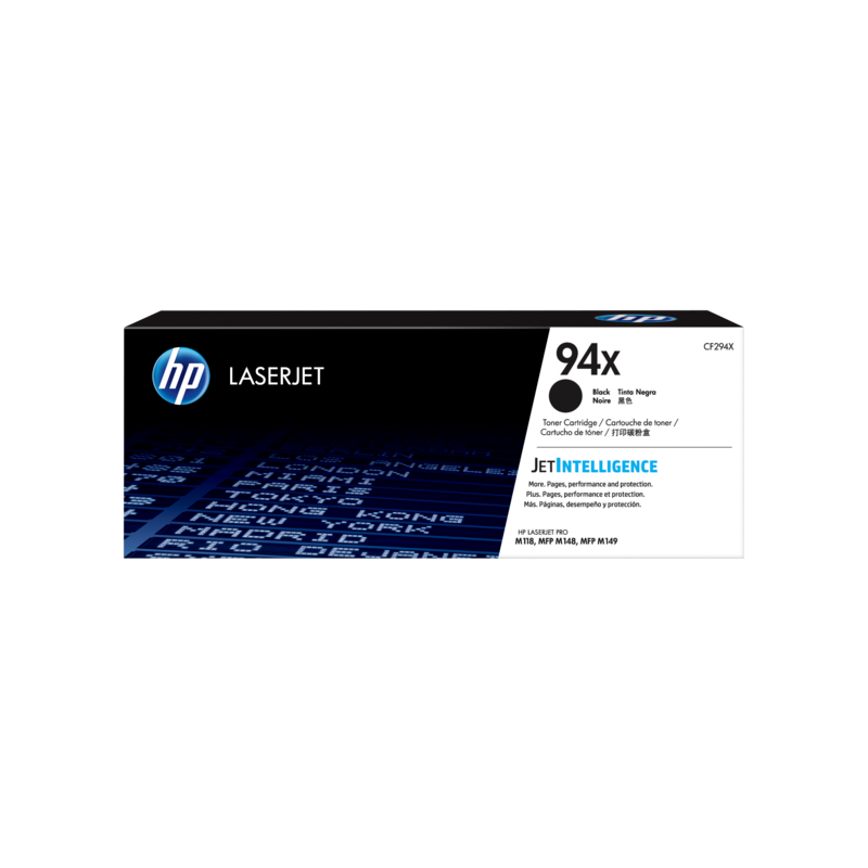 HP 94X Black LaserJet Toner Cartridge