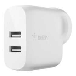 DUAL USB-A WALL CHARGER 24W