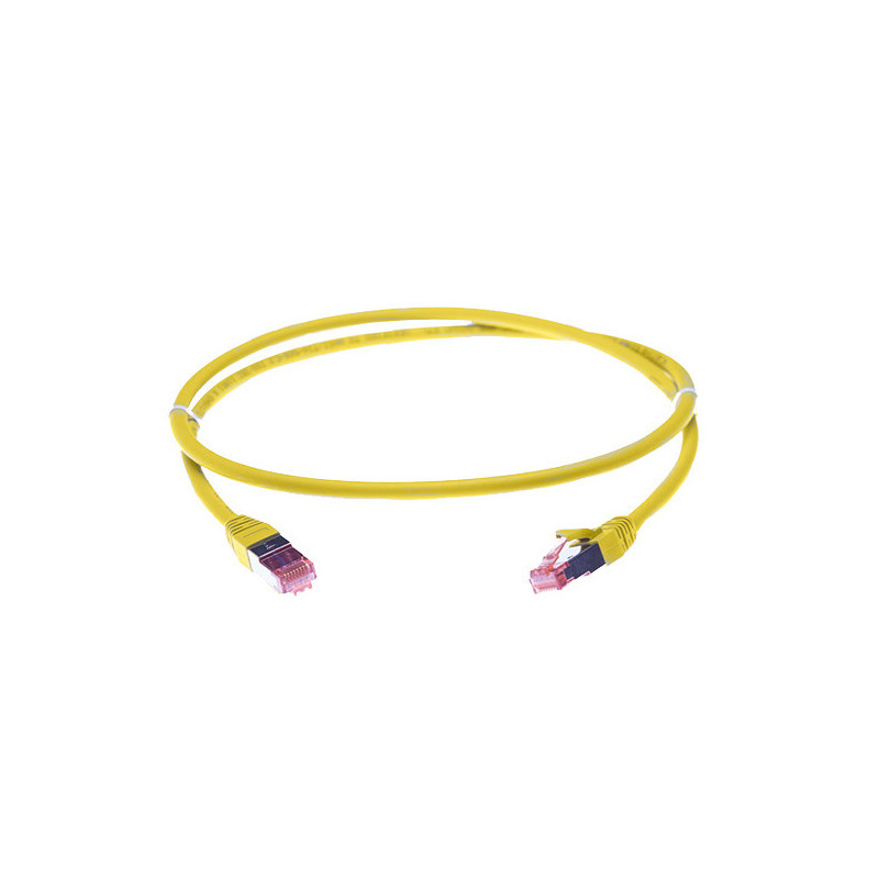 20m CAT6A S/FTP LSZH Ethernet Network Cable | Yellow