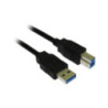 3M USB 3.0 AM-BM Cable: Black