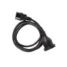IEC C14 Mains Socket Power Cord 1.5m