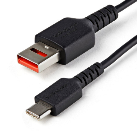 StarTech 3ft (1m) Secure Charging Cable USB-A to USB-C Data Blocker Charge-Only Cable No-Data Power-Only