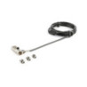 StarTech 6.5 (2m) 3-in-1 Universal Laptop Cable Lock - 4-Digit Combination Laptop/Desktop Security Cable