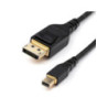 StarTech 6ft (2m) VESA Certified Mini DisplayPort to DisplayPort 1.4 Cable - 8K 60Hz HBR3 HDR - Super