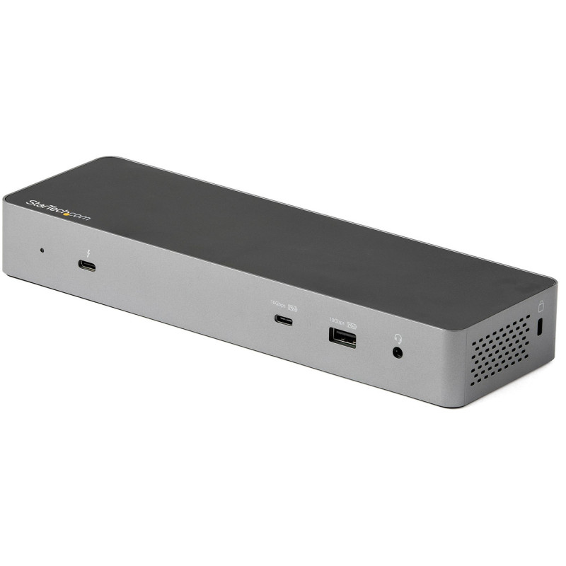 StarTech Thunderbolt 3 Dock w/ USB-C Host Compatibility - Dual 4K 60Hz DisplayPort 1.4 or