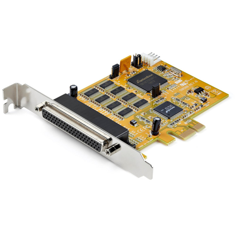 StarTech 8-Port PCI Express RS232 Serial Adapter Card - PCIe RS232 Serial Card - 16C1050