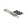 StarTech 1-Port Parallel PCIe Card - PCI Express to Parallel DB25 Adapter Card - Desktop