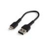 6 inch Durable USB-A to Lightning Cable