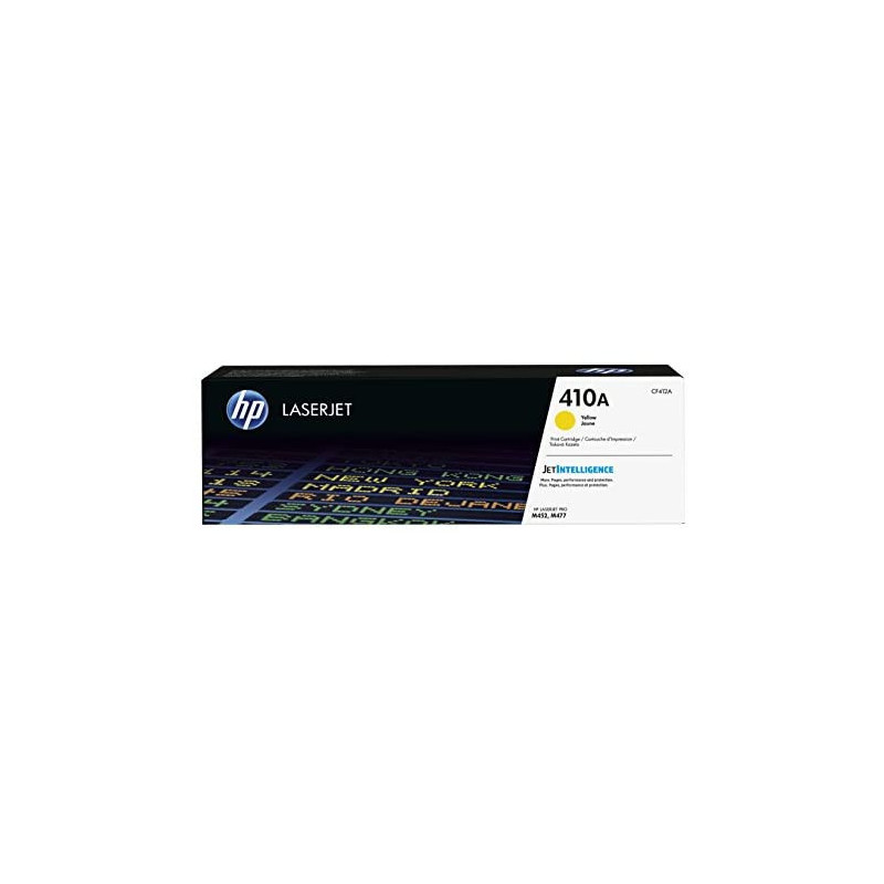 HP 410A Yellow Original LaserJet Toner Cartridge (CF412A)