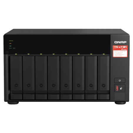 QNAP TS-873A-8G 8-Bay Diskless NAS Ryzen V1500B Quad-Core 2.2GHz 8GB