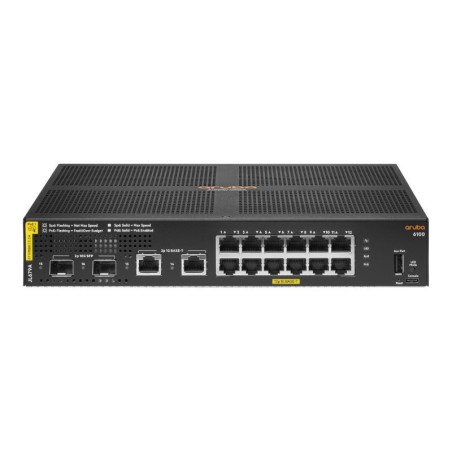 HPE Aruba 6100 12G CL4 POE+ 2SFP+ 139W Switch
