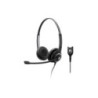 EPOS | Sennheiser SC 260 Wide Band Binaural headset with Noise Cancelling mic - high impedance for standard phones - Easy Discon
