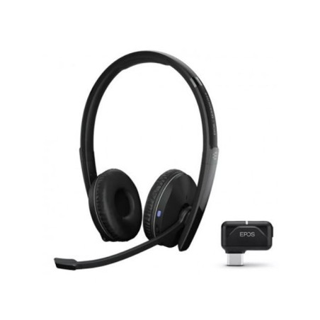 EPOS Adapt 261 Dual Bluetooth Headset - Works with Mobile / PC - Microsoft Teams and UC Certified - upto 27 Hour Talk Time - Fol