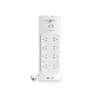 PowerShield PSZ8U2 ZapGuard 8 Way Power Surge Filter Board, USB A / C  Connectors, Wide Spaced Sockets, Wall Mountable,$60,000 C