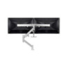 ATDEC DUAL RAIL DESK MOUNT SILVER