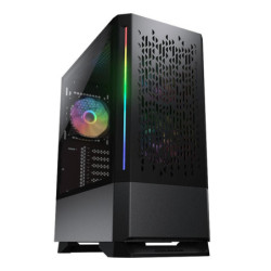 Cougar MX430 Air RGB Tempered Glass Mid-Tower ATX Case - Black