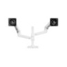 Ergotron LX Dual Monitor Stacking Arm - No Grommet Mount
