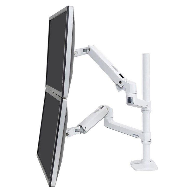 Ergotron LX Dual Monitor Stacking Arm - Tall Pole