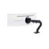 Ergotron HX Desk Curved Monitor Arm Mount with HD Pivot - Black