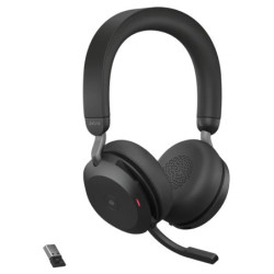 Jabra Evolve2 75 MS ANC Stereo Bluetooth Headset (USB Dongle)