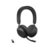Jabra Evolve2 75 UC ANC Stereo Bluetooth Headset (USB Dongle + Charging Stand)