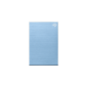 Seagate One Touch With Password 2TB External Portable Hard Drive - Light Blue