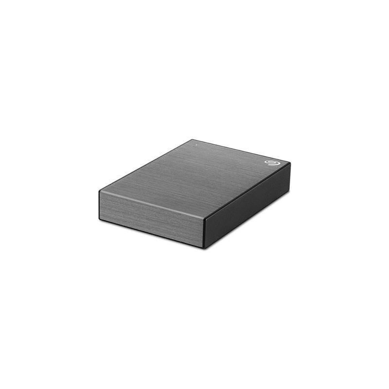 Seagate One Touch With Password 2TB External Portable Hard Drive - Space Grey