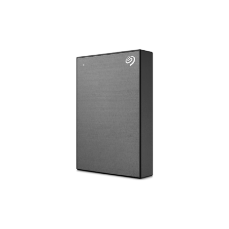 Seagate One Touch With Password 4TB External Portable Hard Drive - Space Grey