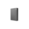 Seagate One Touch With Password 4TB External Portable Hard Drive - Space Grey