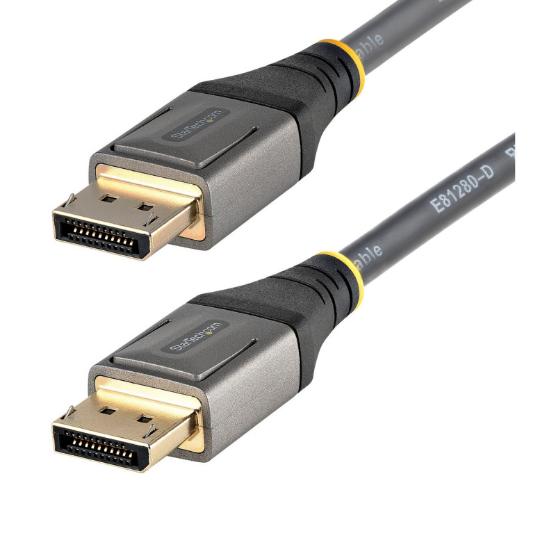 StarTech 16ft (5m) VESA Certified DisplayPort 1.4 Cable - 8K 60Hz HDR10 - Ultra HD 4K 120Hz Video - DP 1.4 Cable / Cord - For Mo