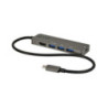 StarTech USB C Multiport Adapter - USB-C to HDMI 2.0b 4K 60Hz (HDR10) - 100W Power Delivery Pass-Through - 4-Port USB 3.0 Hub - 