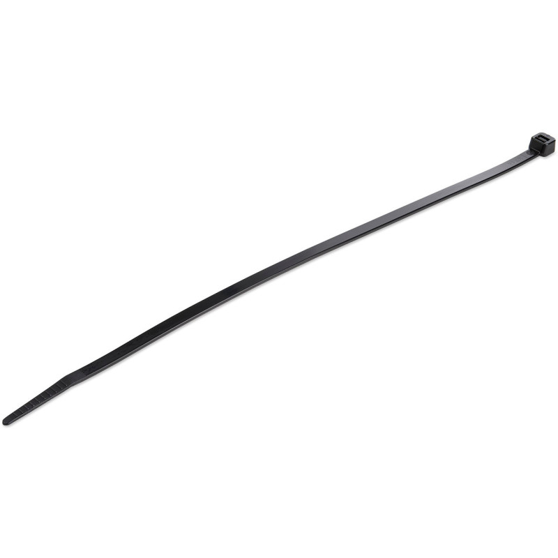 StarTech 10in(25cm) Cable Ties - 1/8in(4mm) wide - 2-5/8in(68mm) Bundle Diameter - 50lb(22kg) Tensile Strength - Nylon Self Lock