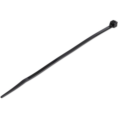 StarTech 6in(15cm) Cable Ties - 1/8in(3mm) wide - 1-3/8in(39mm) Bundle Diameter - 40lb(18kg) Tensile Strength - Nylon Self Locki