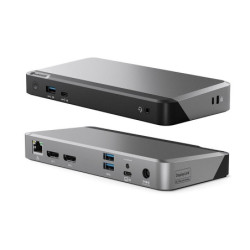 Alogic MX2 USB-C Dual Display Docking Station with 65W Power Delivery