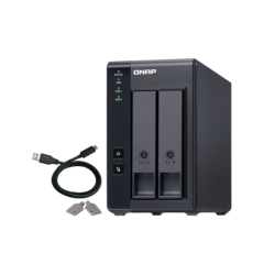 QNAP TR-002 2-Bay Diskless USB-C Direct Attached Storage Expansion Unit